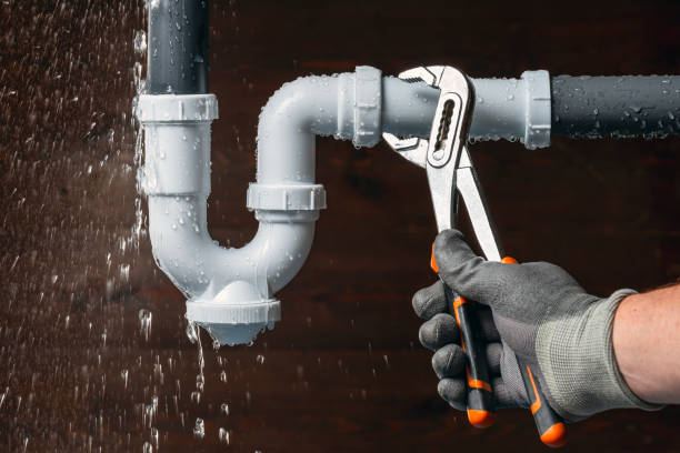 Professional Sewer Line Repair technician working in West End, NY